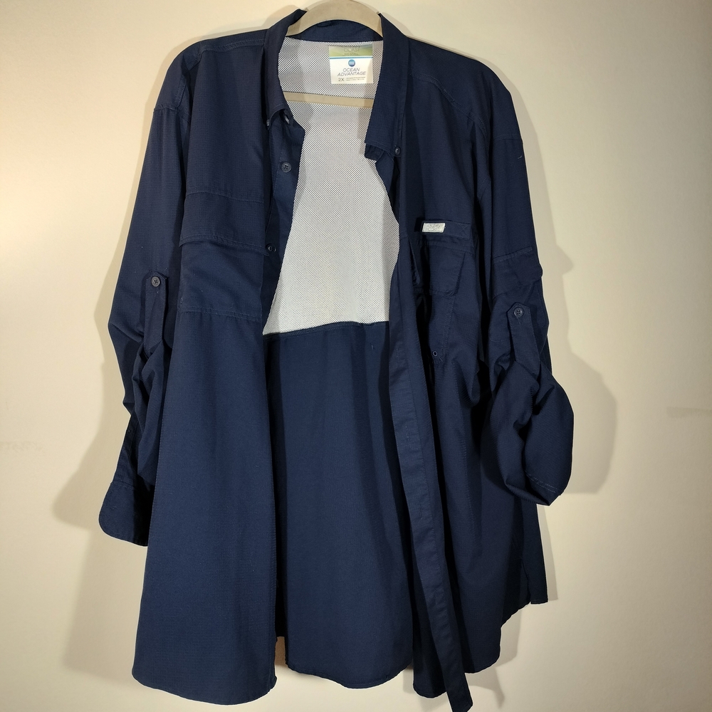 Ocean + Coast Long Sleeve Solid Fishing Shirt